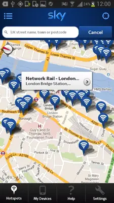 Sky WiFi android App screenshot 3